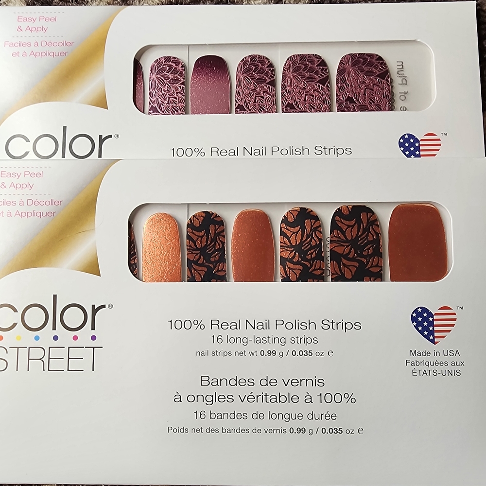 Color Street Rule of Plum Nail Strips